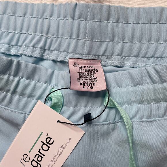 Garde Malade Women's Light Blue Scrub Set Large / Large Petite - Picture 11 of 11